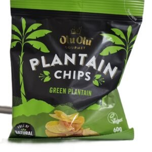 Olu Olu Gourmet Plantain Chips  Green Plantain 60g