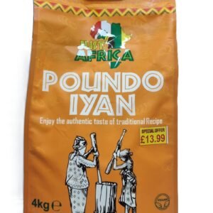 Just Africa Poundo/Pounded Yam 4kg