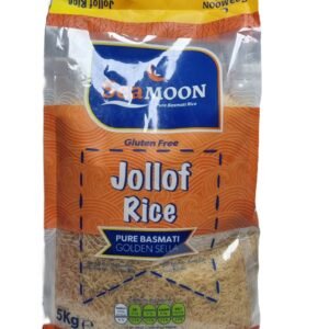 SeaMoon Jollof Rice Pure Basmati Golden Sella 5kg